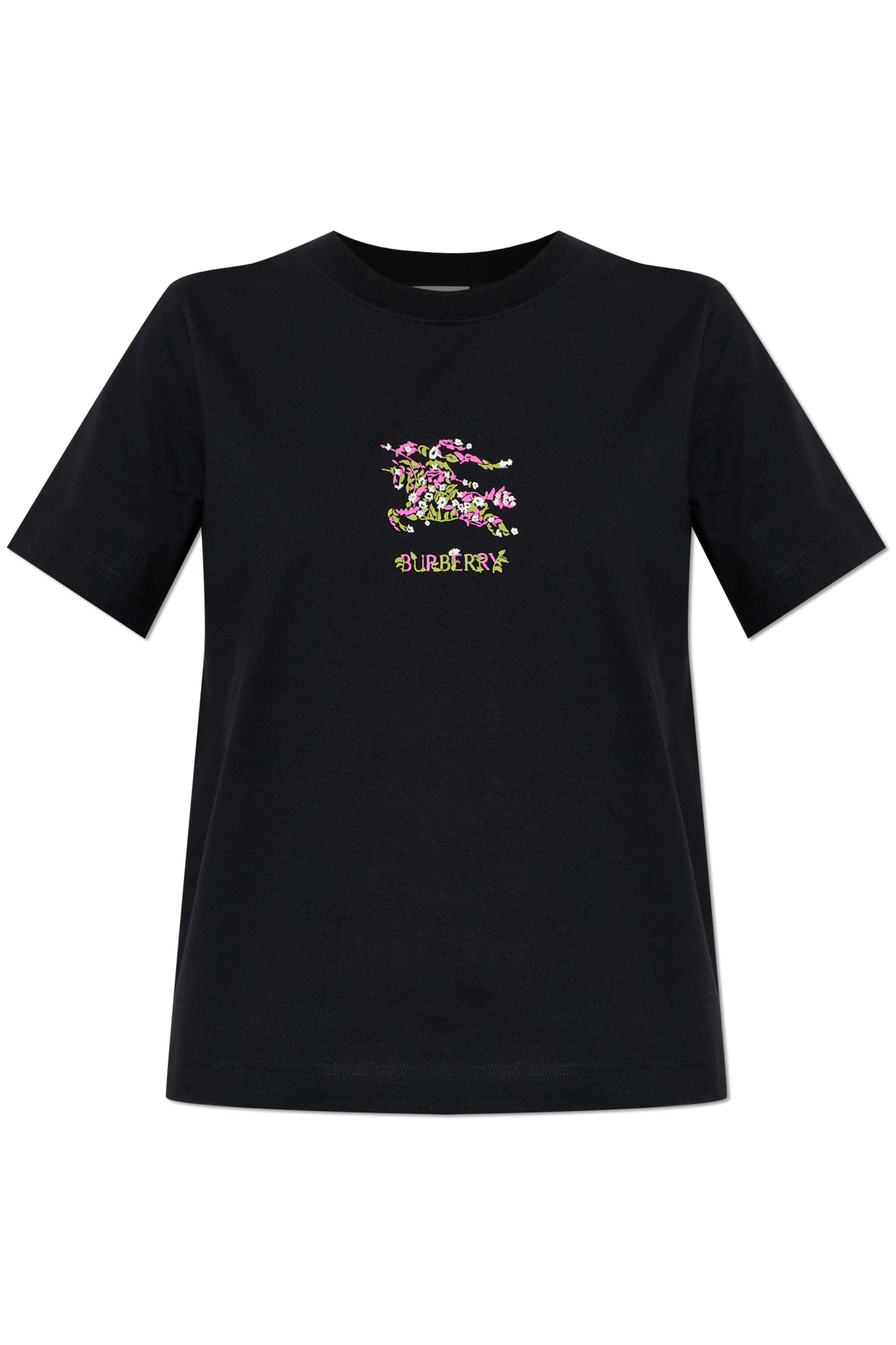 Black T-shirt with print Burberry - Vitkac GB